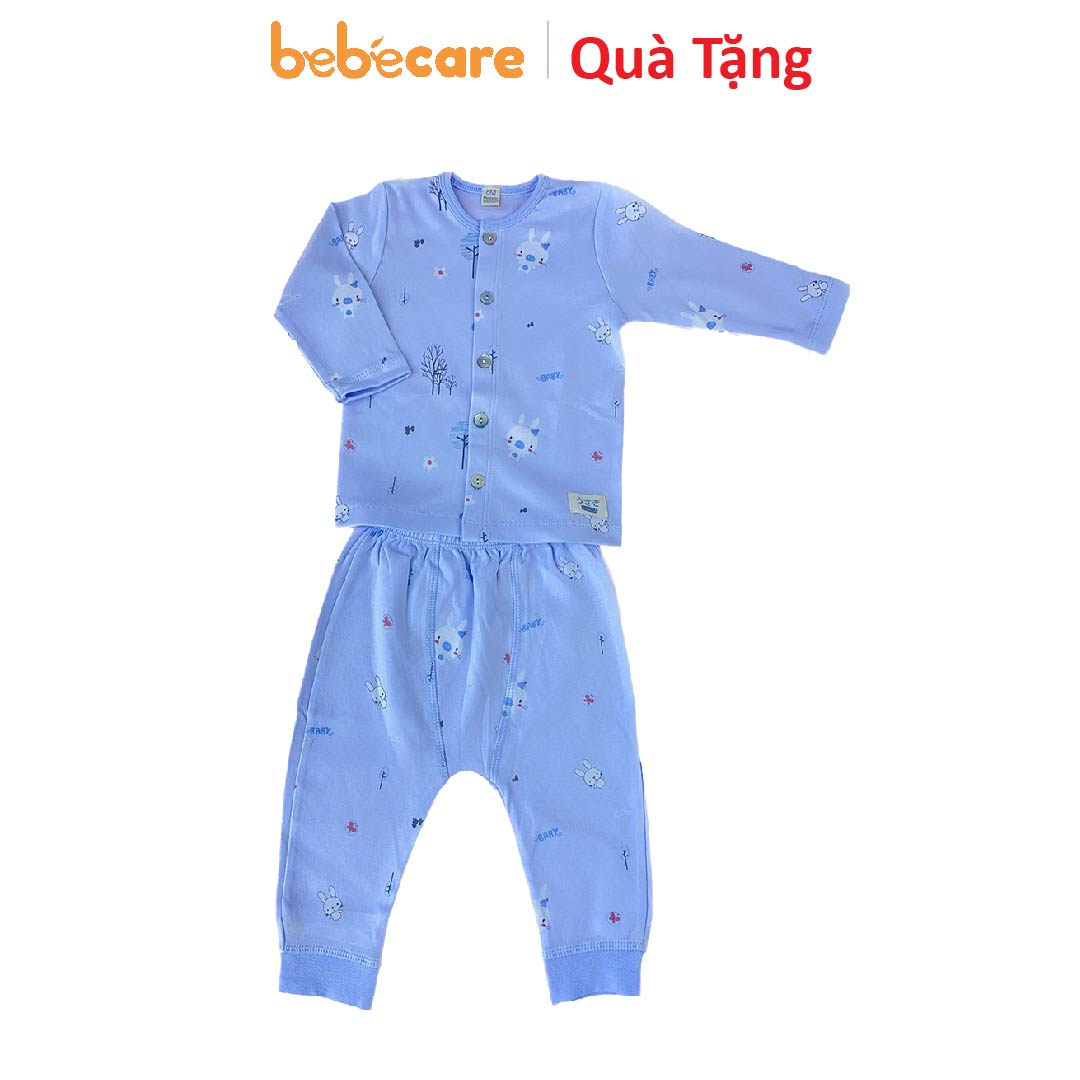 Quà tặng-Quà tặng sữa Mamako - Bộ Cài Thẳng Dài Thỏ Xanh 6M